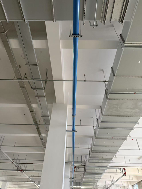 Energy savings of up to 30% are easily achieved with the UPIPE aluminum tube system!