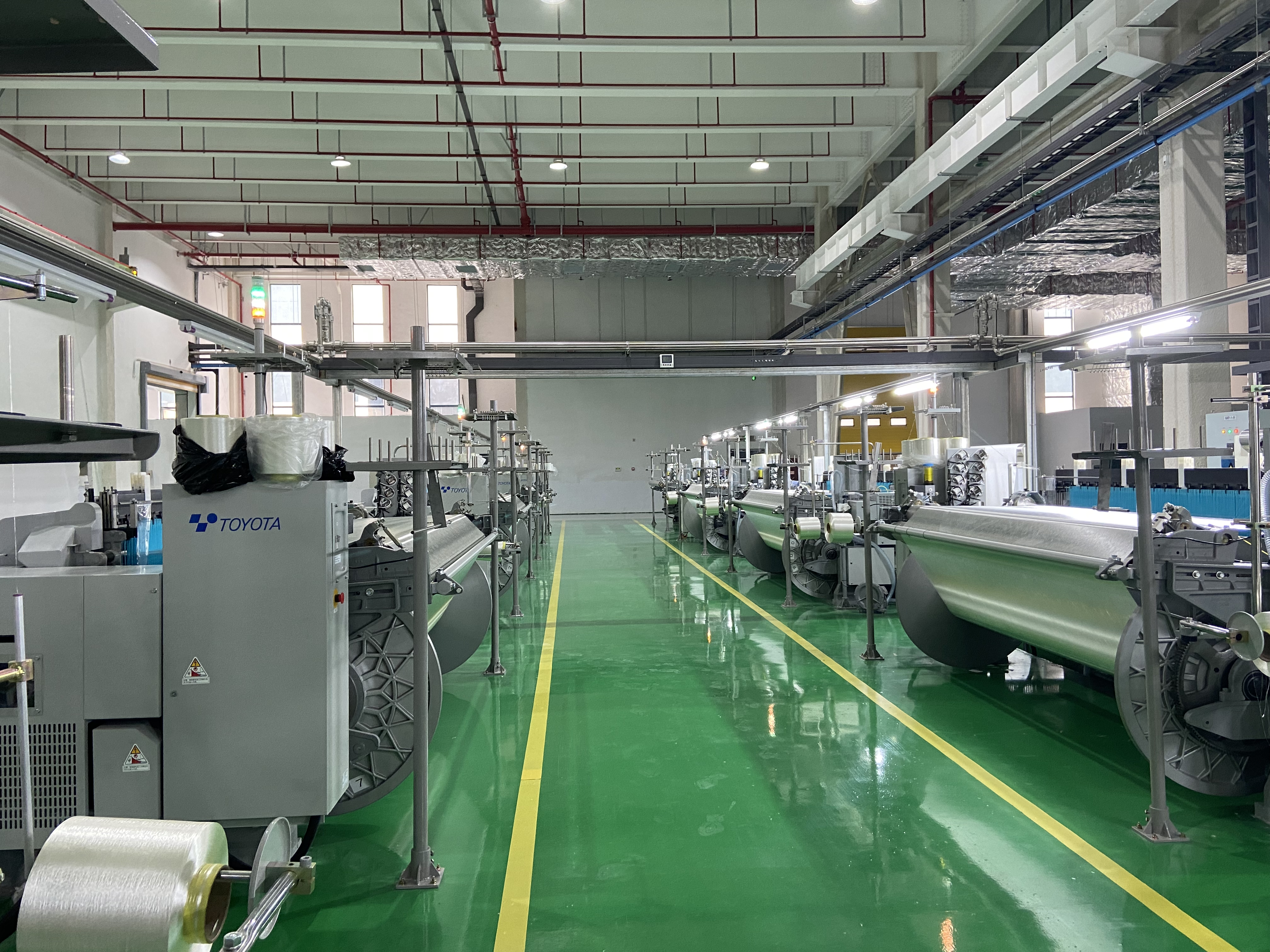 Aluminium Compressed Air Pipes Help Textile Companies to Develop Their Businesses