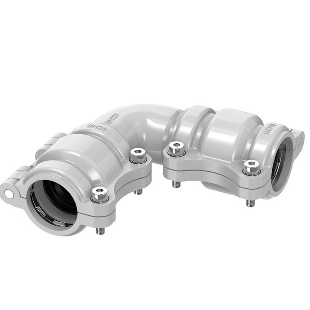 90 Degree Elbow Connector Pipe Fitting for Compressed Air/Vacuum/Gas Pipeline