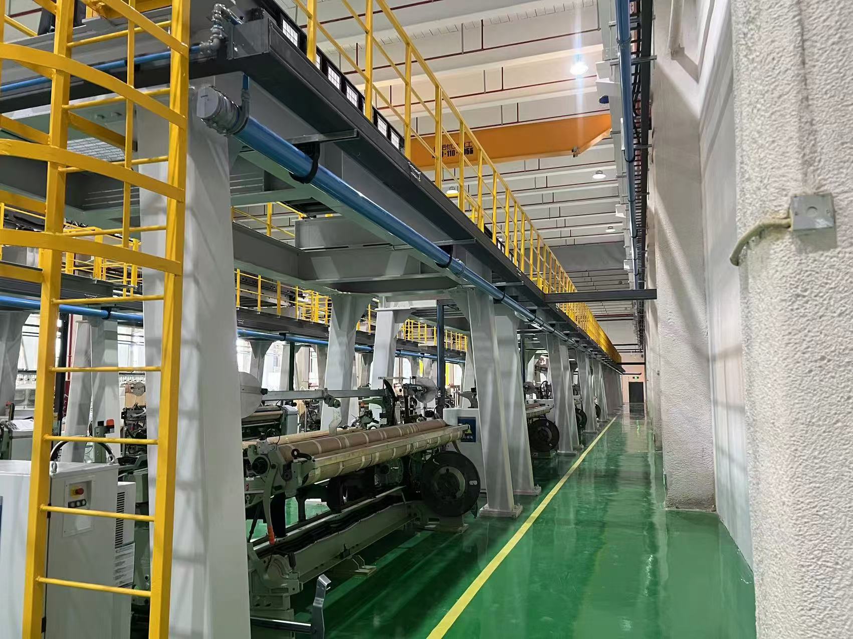 Practical application of aluminium compressed air pipes in the textile industry