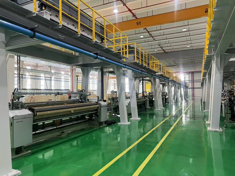 Practical application of aluminium compressed air pipes in the textile industry