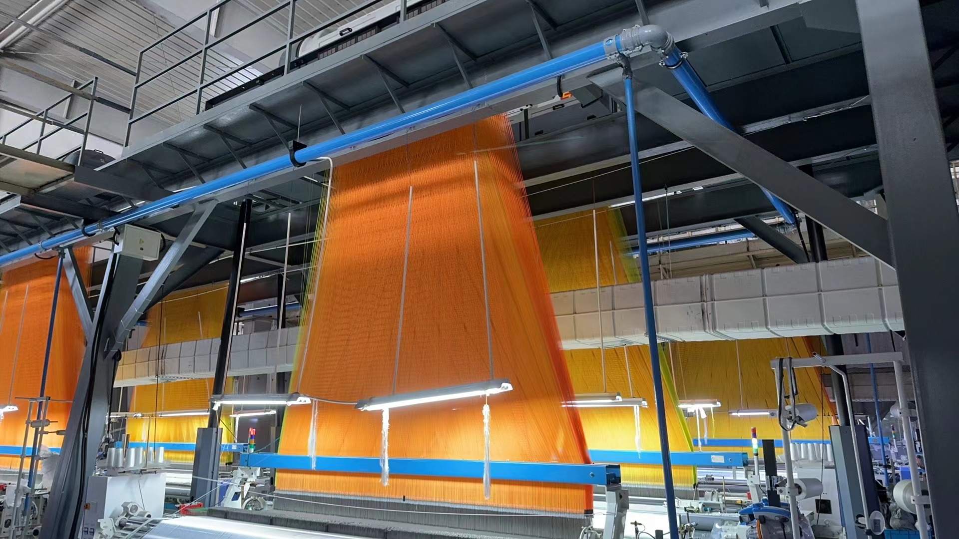 Aluminium compressed air piping helps textile companies upgrade